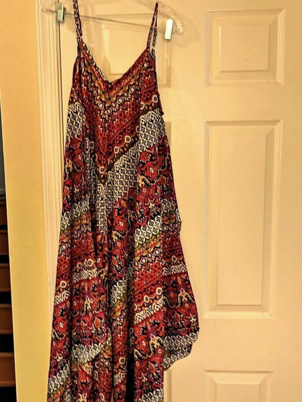 miele gabrielle Printed Maxi Dress Size 2X Like New